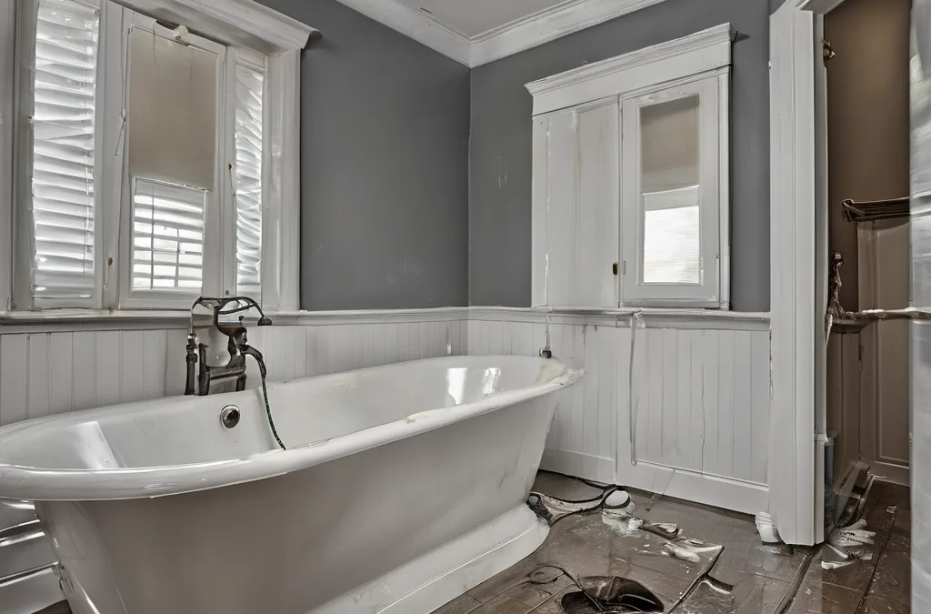 Burst Pipe Water Damage and Plumbing Leak Repair in Houma, LA